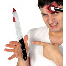 Cuchillo con sangre