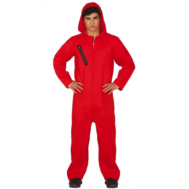 Mono Rojo con Capucha Mono Rojo con Capucha