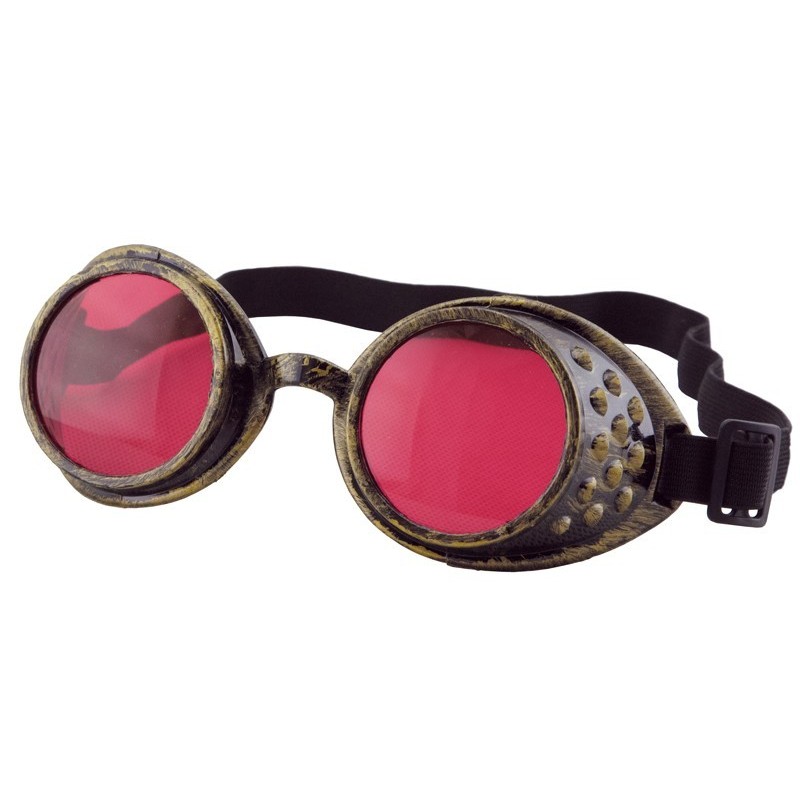 Gafas Steampunk Rojas