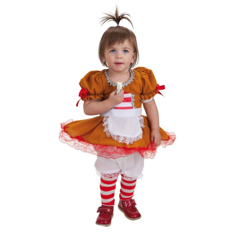 Disfraz infantil de Raggedy Ann