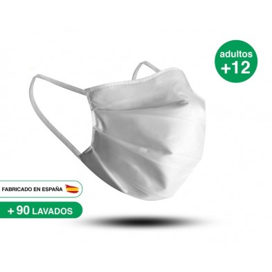 Mascarilla Lavable Blanca Mascarilla Lavable Blanca