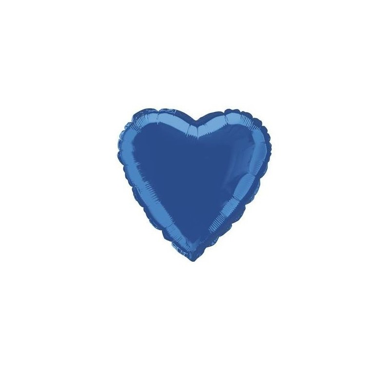 Globo Corazón Azul