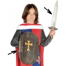 Escudo con Espada Medieval