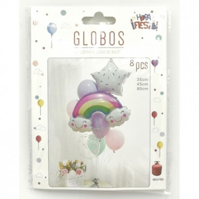 Conjunto Globos Arcoiris Conjunto Globos Arcoiris