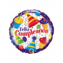 Globo Feliz cumpleaños Cupcake