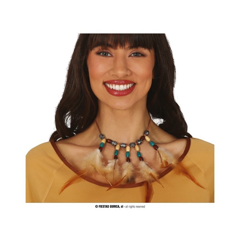Collar Indio Plumas