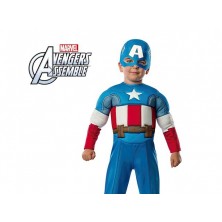 Disfraz de Capitán América Bebe