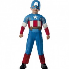 Disfraz de Capitán América Bebe