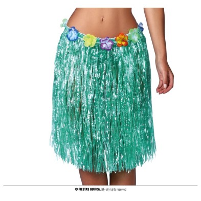 Falda Hawaiana Verde