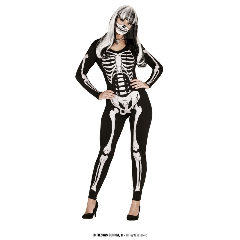 Disfraz de Esqueleto de Mujer