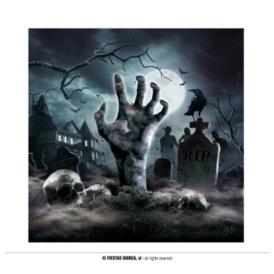 Servilletas Cementerio