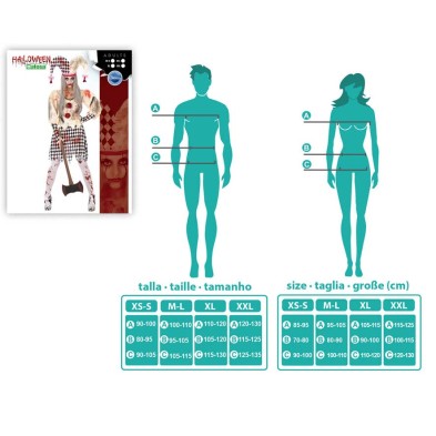 Disfraz de Arlequina Sangrienta