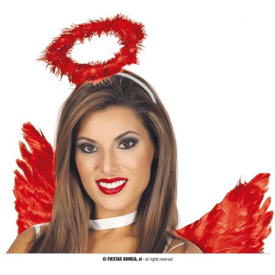 Diadema Angel Rojo