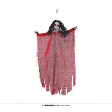 Colgante Muñeca roja