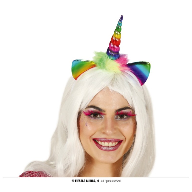 Diadema Unicornio Multicolor