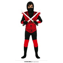 Disfraz de Ninja Rojo Infantil