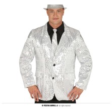 Chaqueta Lentejuelas Plata