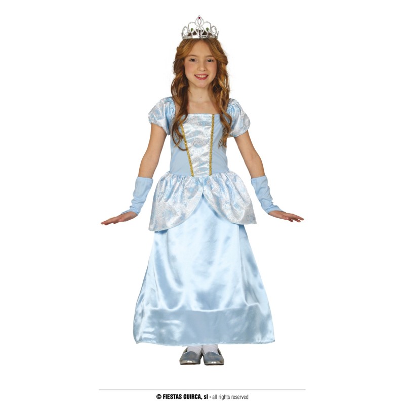 Disfraz de Princesa Azul Infantil