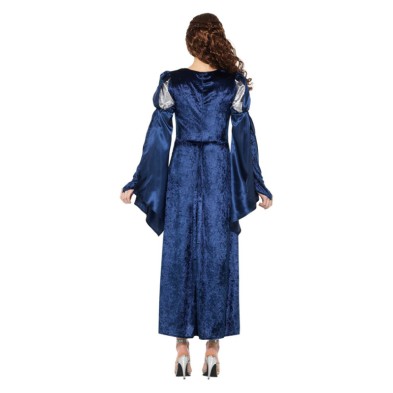 Disfraz de Dama Medieval azul