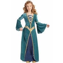 Disfraz de Princesa medieval verde