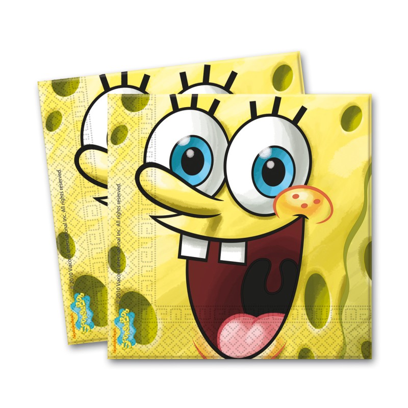 Servilletas Bob Esponja