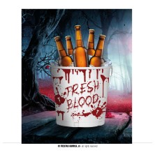 Cubo de Metal sangre fresca