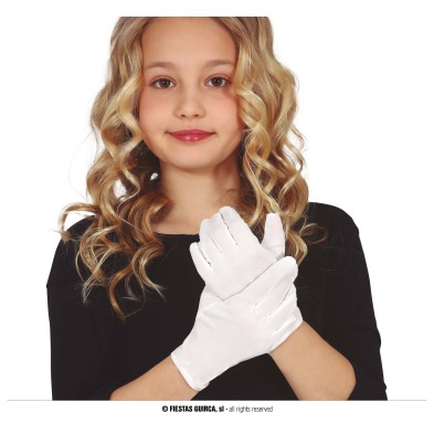 Guantes Blancos Infantiles