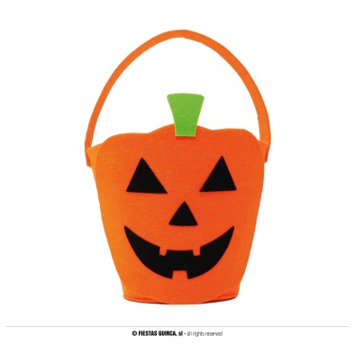 Cesto Calabaza para Halloween