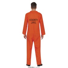 Disfraz de convicto naranja