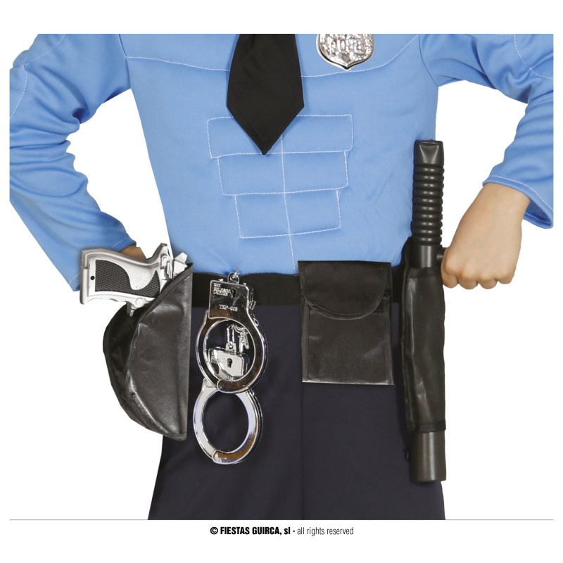 Cinturon De Policia Disfraz