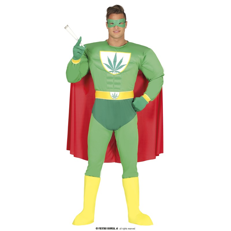 Disfraz de Superhéroe Marihuana