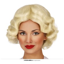 Peluca de mujer estrella del cine