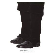 Cubrebotas negro infantil