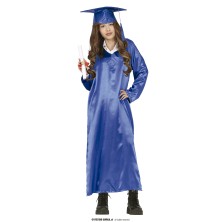 Disfraz de Graduado azul adolescente