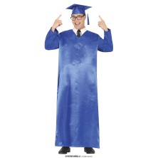 Toga graduado azul adulto