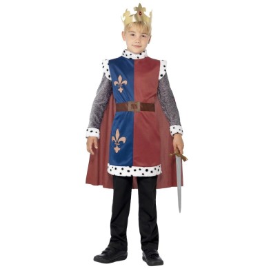 Disfraz de Rey medieval infantil