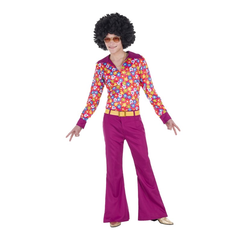 Disfraz de Hippie flores