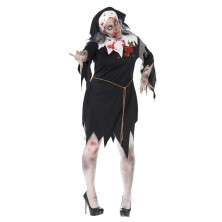 Disfraz de Monja Zombie