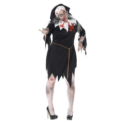 Disfraz de Monja Zombie
