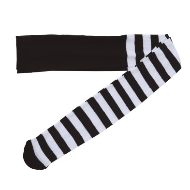 Pantys a Rayas blancas y negras