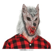 Careta Lobo con pelo