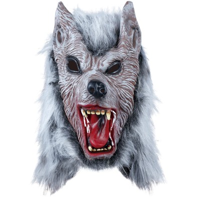 Careta Lobo con pelo