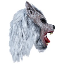 Careta Lobo con pelo