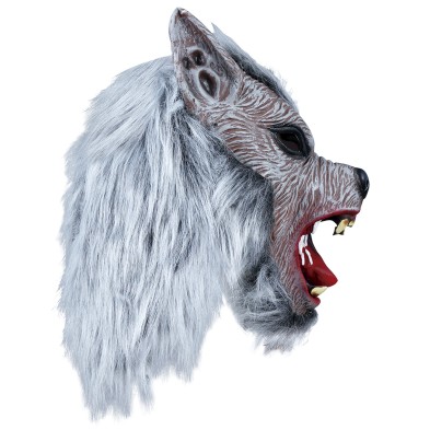 Careta Lobo con pelo