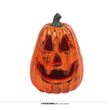 Calabaza con luz