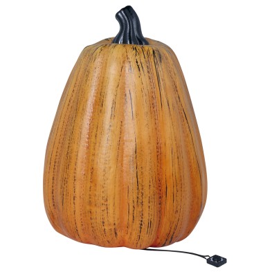 Calabaza con luz