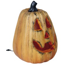 Calabaza con luz