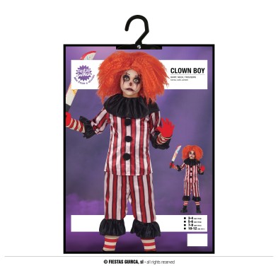Disfraz de Payaso asesino para niño