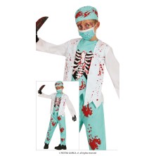 Disfraz de médico zombie infantil