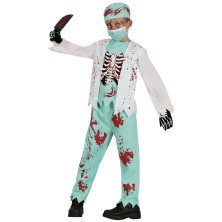 Disfraz de médico zombie infantil